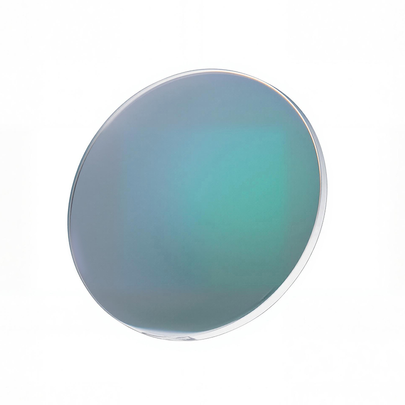 1.56 Objectif à finition monovision avec revêtement vert Blue Block